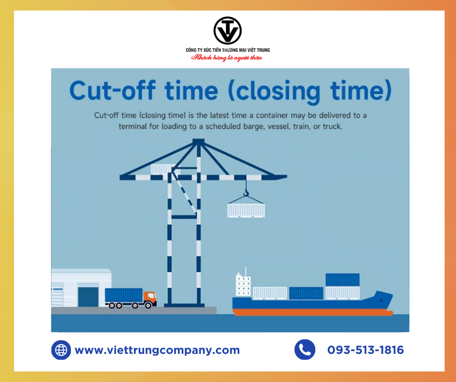 Thuật Ngữ Cut of Time Trong Logistics Là Gì?