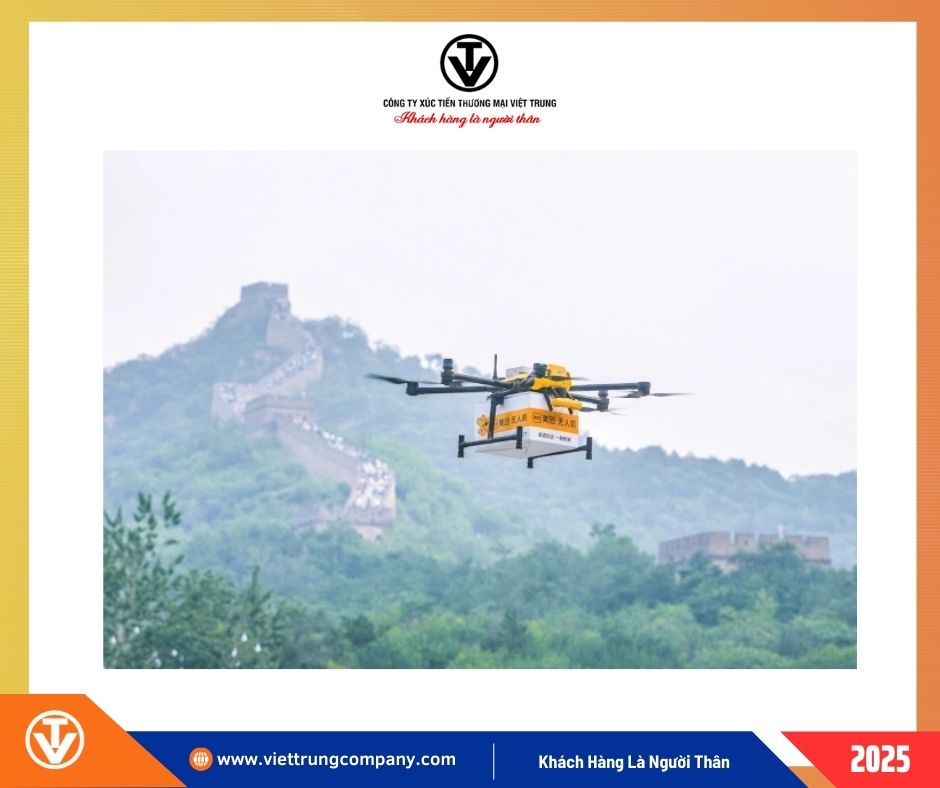 Giao hàng bằng drone giải pháp tối ưu cho khu vực khó tiếp cận