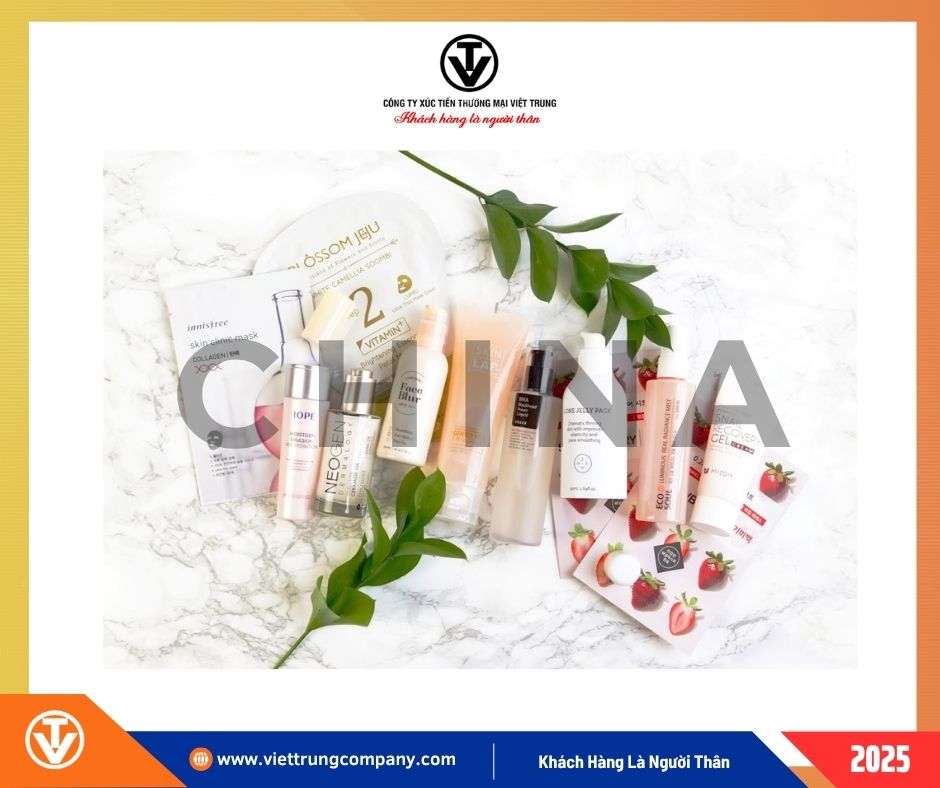 Nhập khẩu mỹ phẩm Trung Quốc chính ngạch