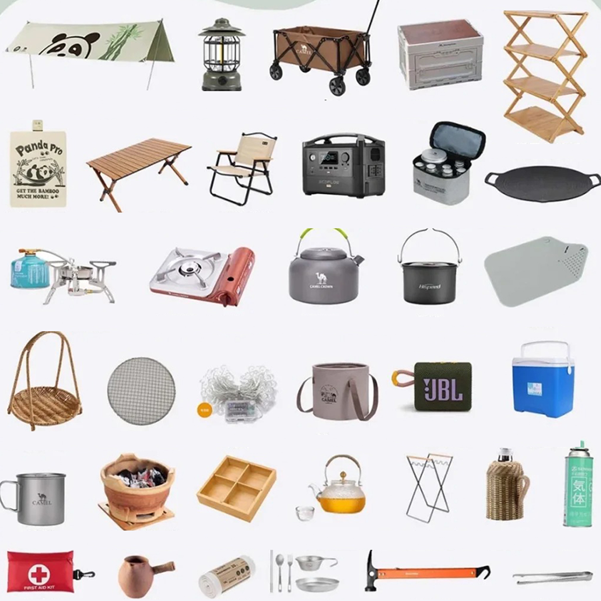 Trang thiết bị dã ngoại và cắm trại nhập từ Trung Quốc