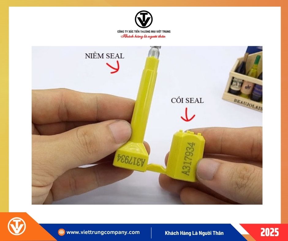 Seal trong vận chuyển container