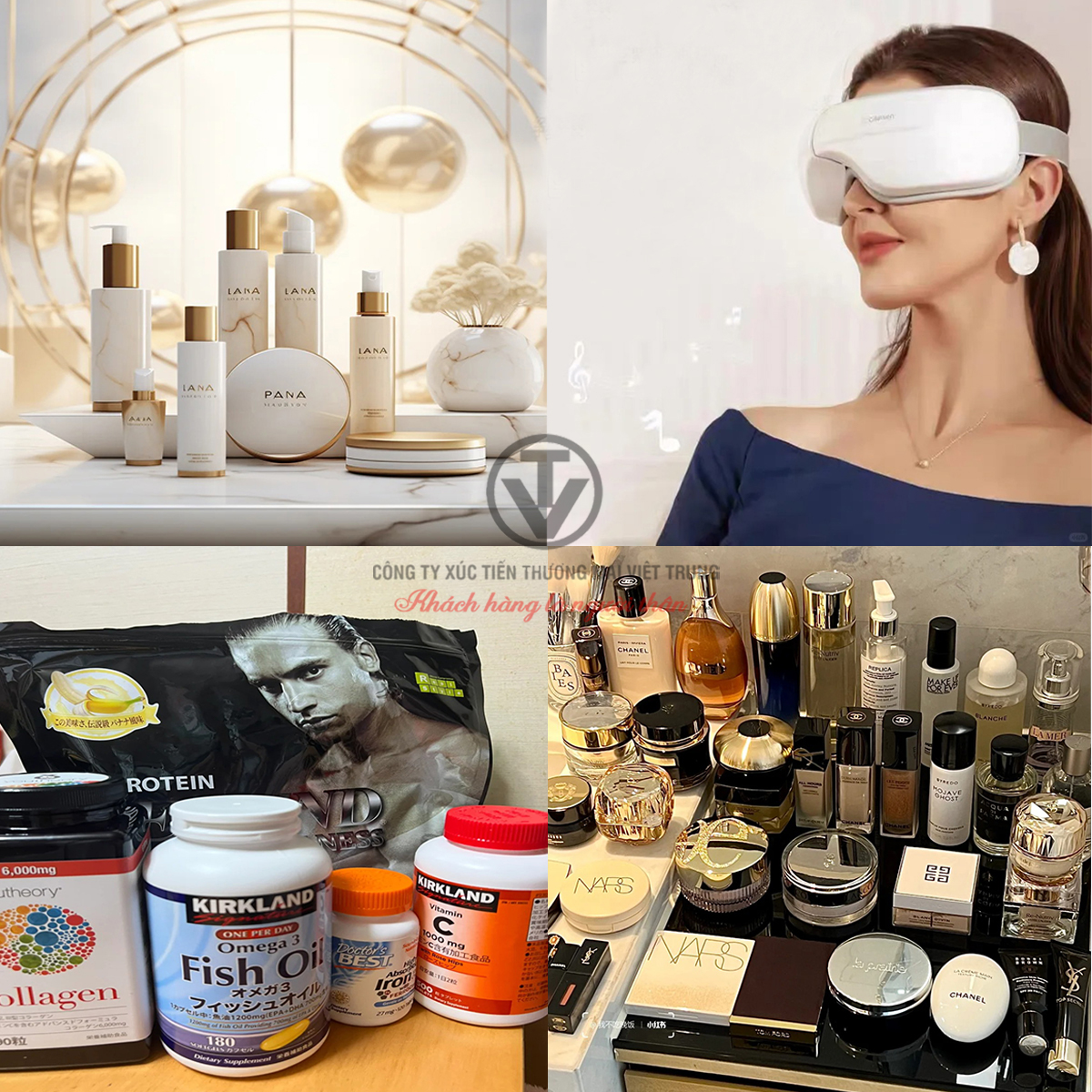 Mỹ phẩm và sản phẩm chăm sóc sức khỏe