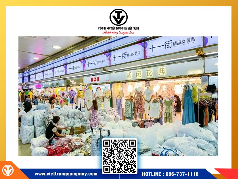 Chợ Sha He (Xa Hớ) chợ quần áo rẻ lớn nhất Quảng Châu