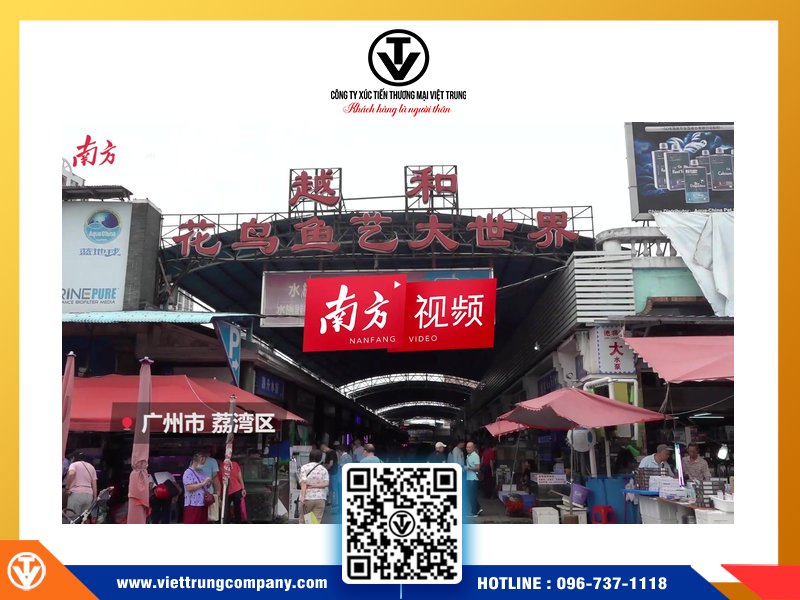 Chợ sinh vật cảnh "Hua Di Wan"