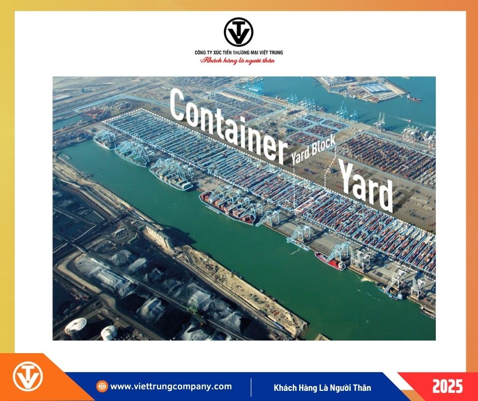 Khái niệm về CY (Container Yard)