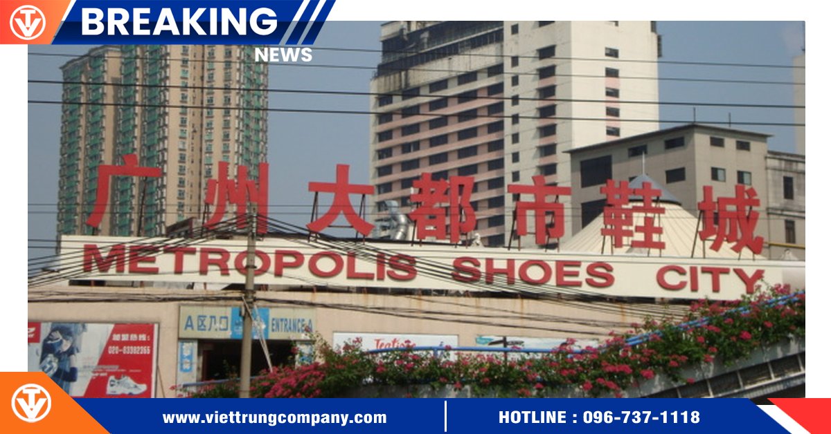 Đánh hàng giày dép nữ tại “Metropolis Shoes” Quảng Châu