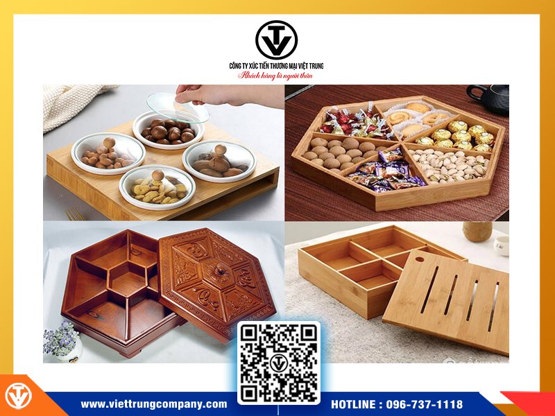 Nguồn hàng khay đựng bánh kẹo mứt tết Trung Quốc chất lượng