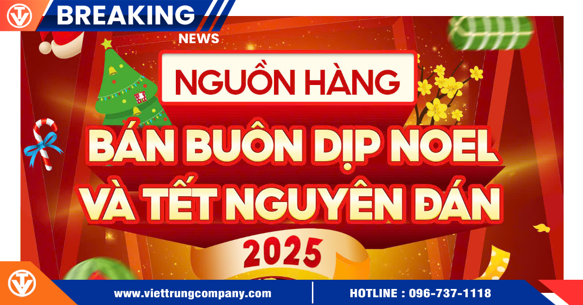 Nguồn Hàng Bán Buôn Dịp Lễ Noel Và Tết Nguyên Đán 2025