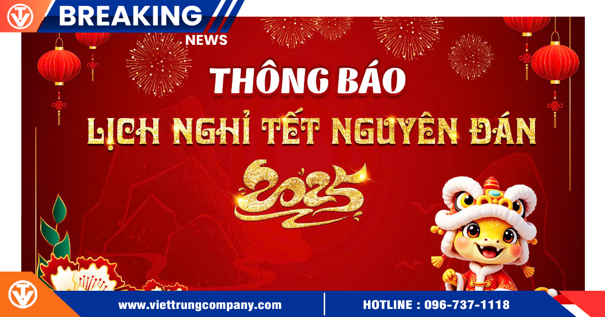 Thông Báo Lịch Nghỉ Tết Nguyên Đán 2025