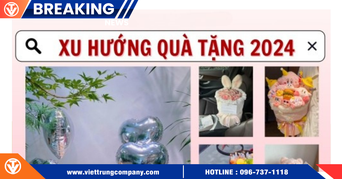 Xu hướng quà tặng hot nhất 2024 Nguồn hàng phụ kiện hoa Trung Quốc chất lượng