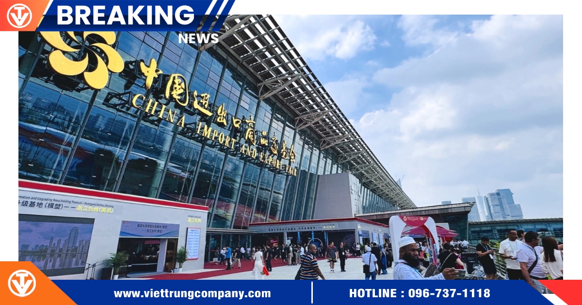 Hội chợ Canton Fair rộng bao nhiêu?