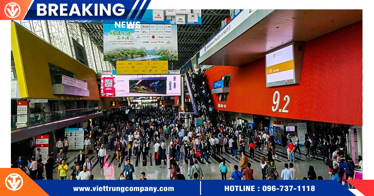 Hội chợ Canton Fair tổ chức mấy lần một năm