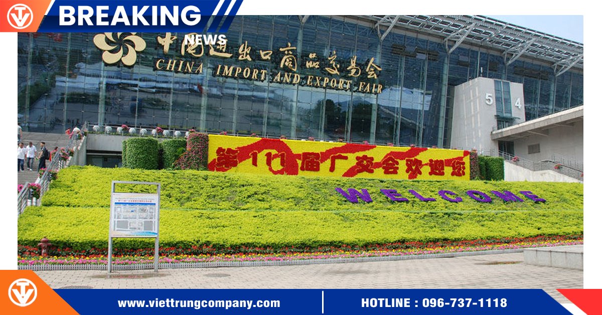 Quy mô và diện tích hội chợ Canton Fair