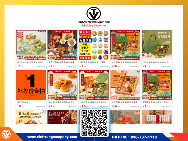 Nguồn sỉ bánh trung thu Trung Quốc ngon, rẻ nổi tiếng tại xứ Trung