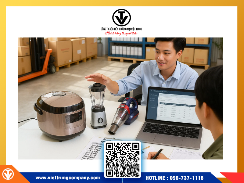 Nhập Khẩu Đồ Gia Dụng Trung Quốc Chính Ngạch