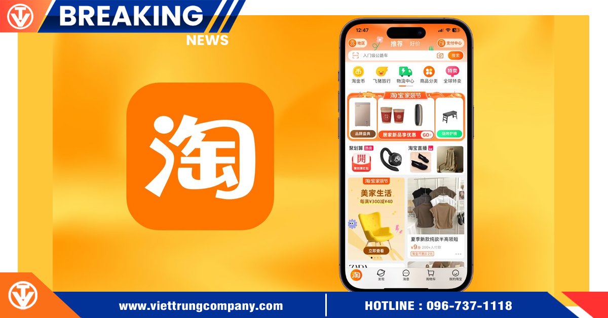 Cách đặt hàng trên taobao bằng điện thoại