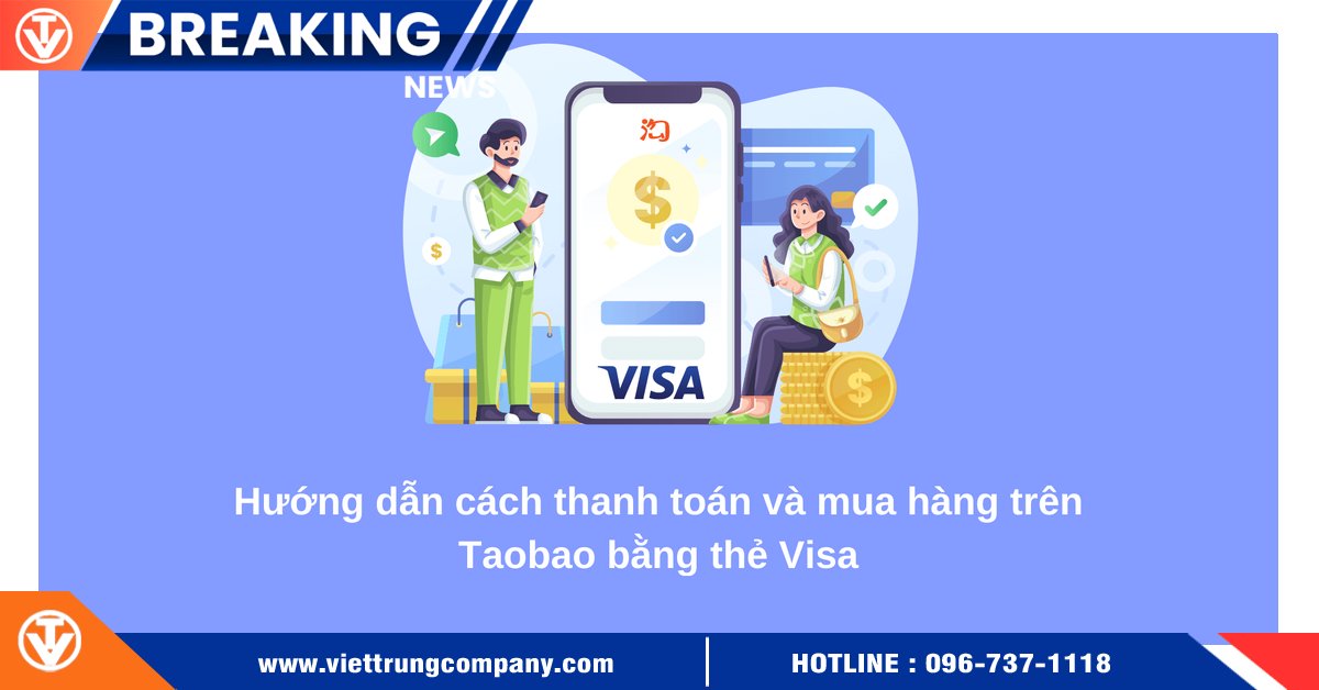 Cách thanh toán taobao bằng thẻ ngân hàng