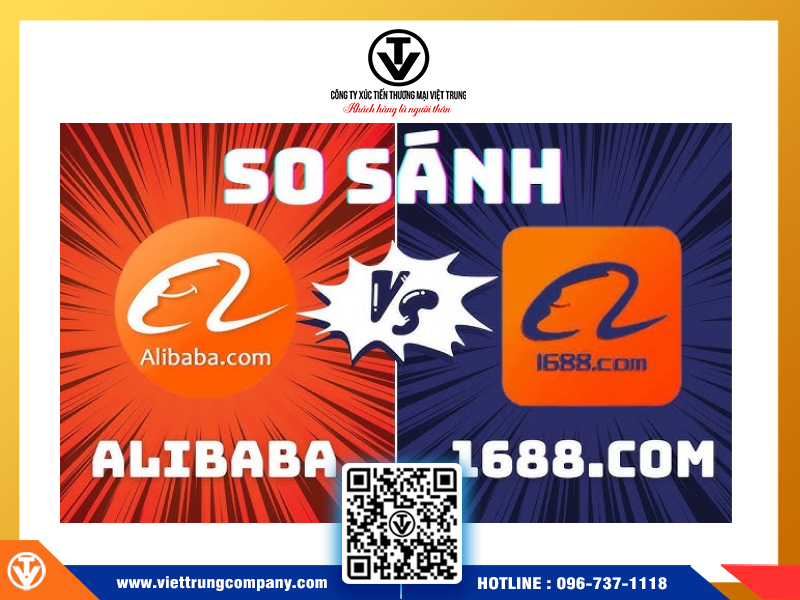 Nên mua hàng trên Alibaba hay 1688? 1688 và Alibaba khác gì nhau?