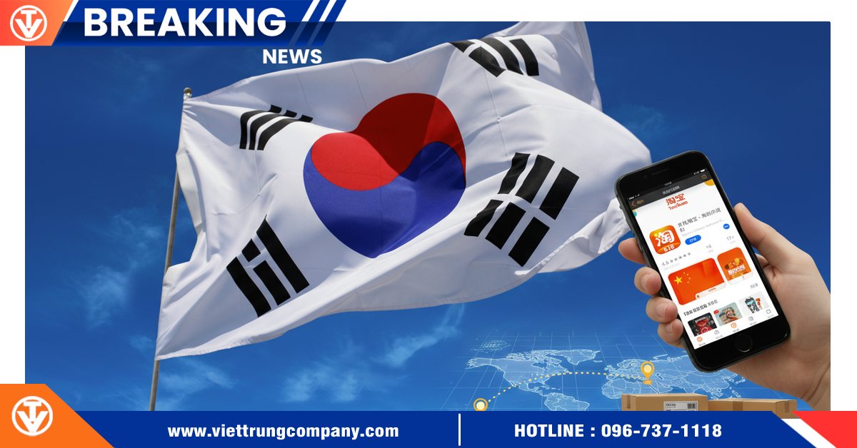 Đặt hàng taobao về Hàn Quốc