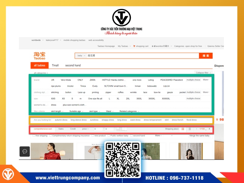 Các trang web order hàng Trung Quốc uy tín