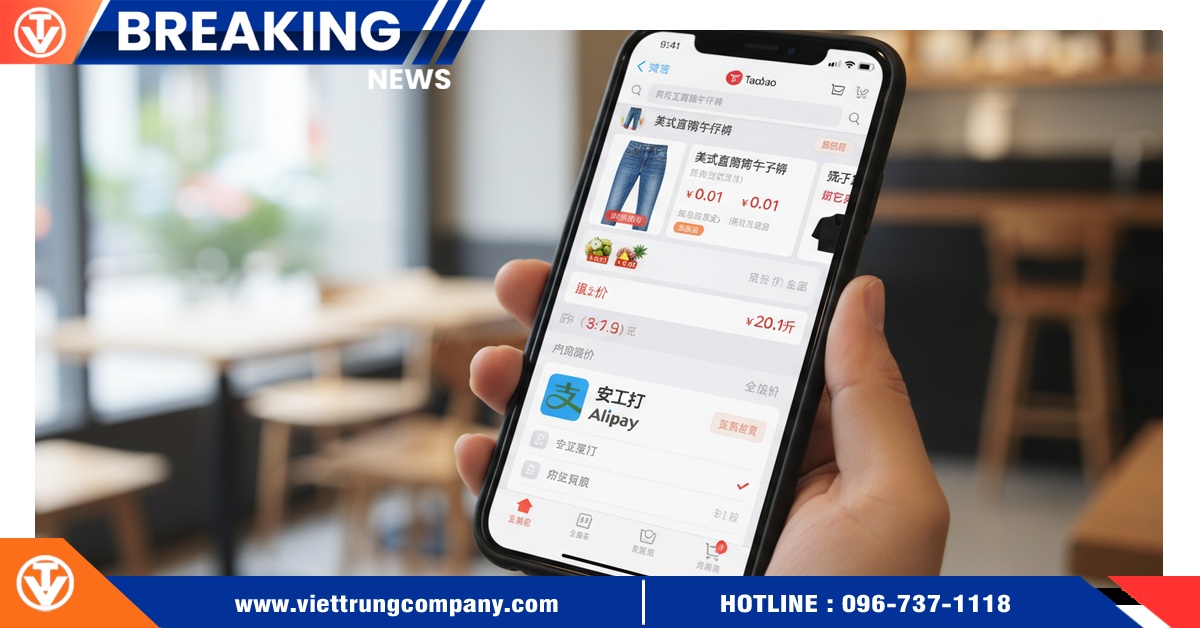 Cách thanh toán hộ Taobao bằng Alipay
