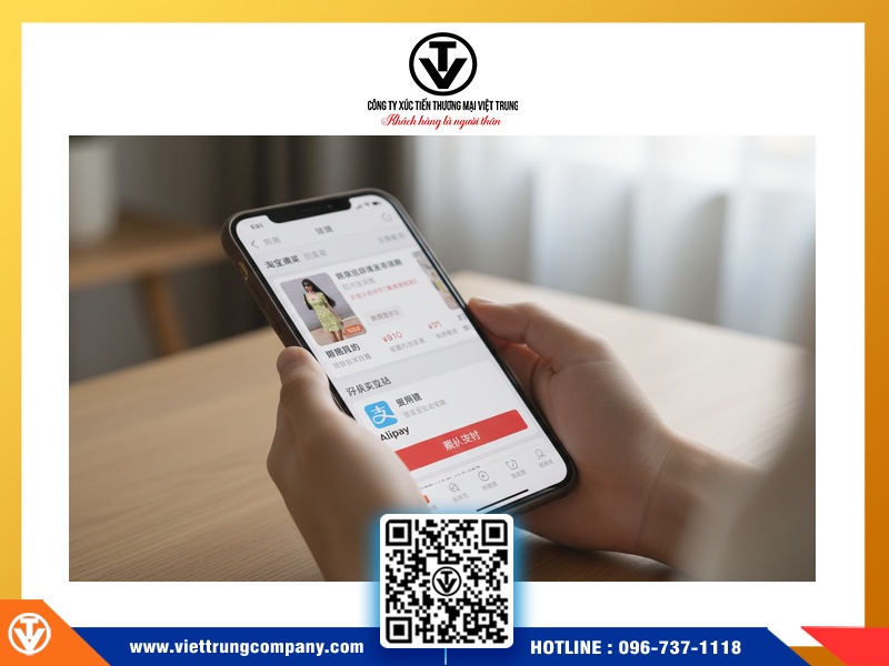 Cách thanh toán hộ Taobao bằng Alipay