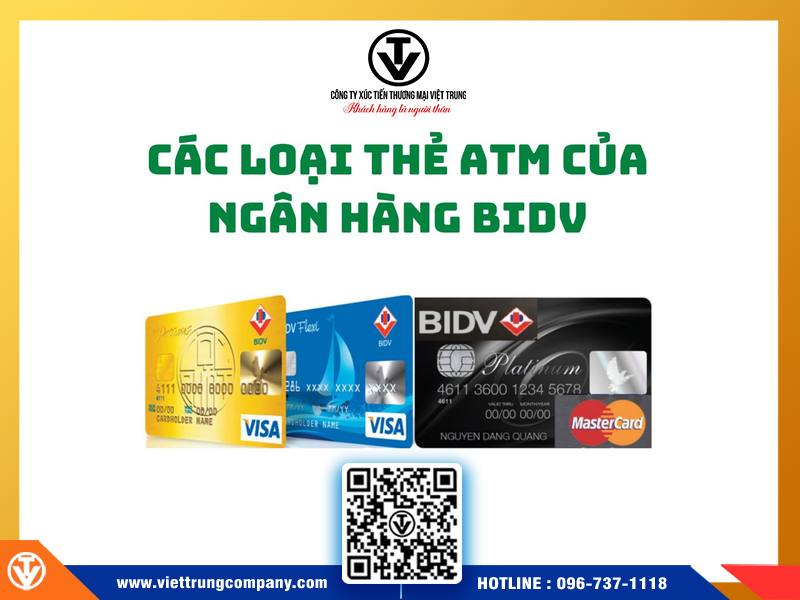 Thẻ thanh toán quốc tế BIDV