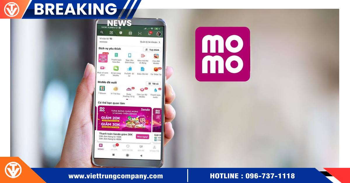 Momo có thanh toán quốc tế được không?