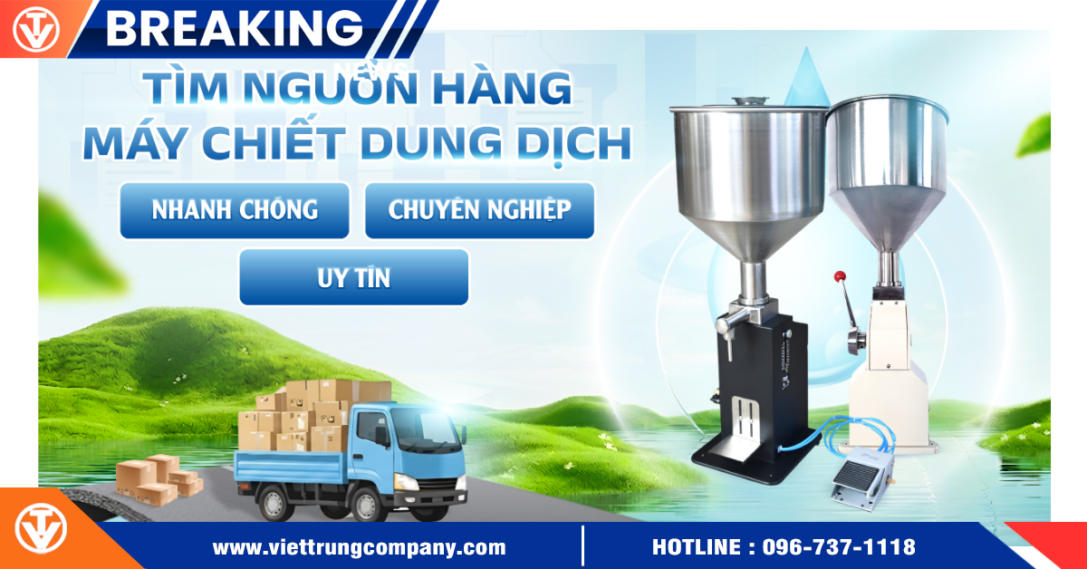 Tìm nguồn hàng máy chiết dung dịch nhanh chóng, uy tín, chuyên nghiệp