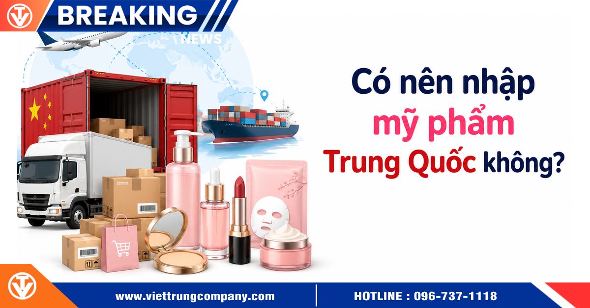 Có nên nhập mỹ phẩm Trung Quốc không?