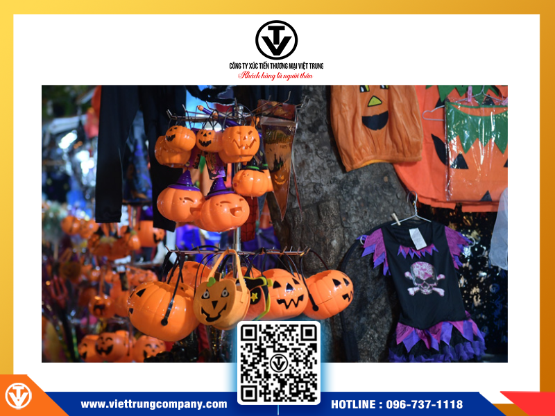Nguồn hàng Halloween Trung Quốc giá sỉ, mẫu mã đa dạng