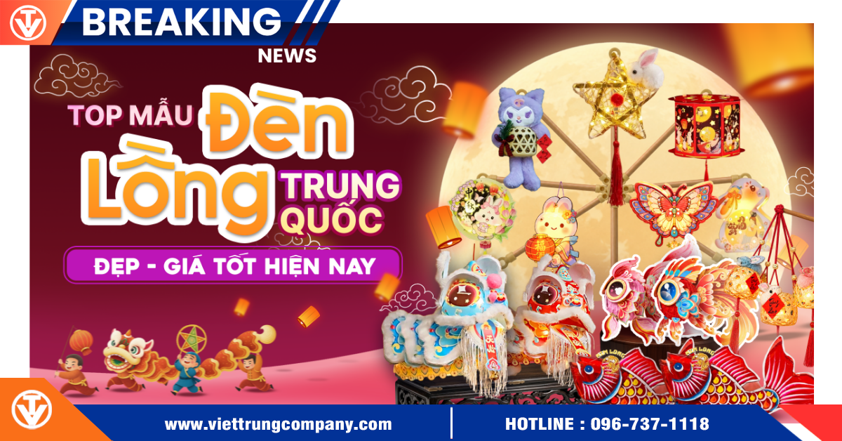Top mẫu đèn lồng Trung Quốc đẹp, giá tốt hiện nay