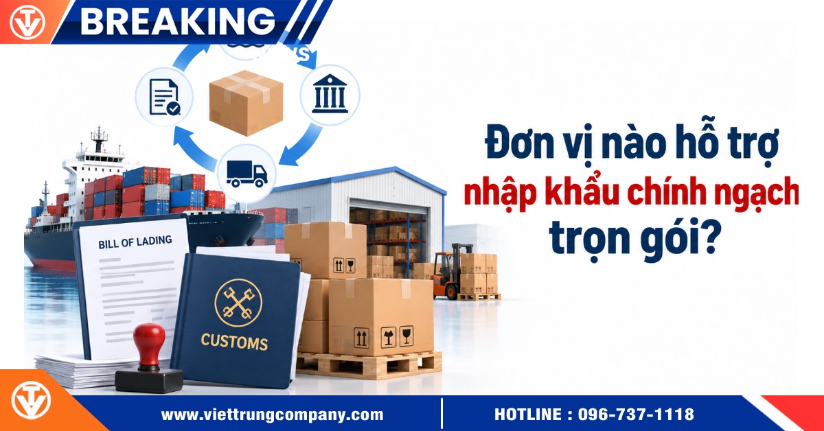 Đơn vị nào hỗ trợ nhập khẩu chính ngạch trọn gói uy tín?
