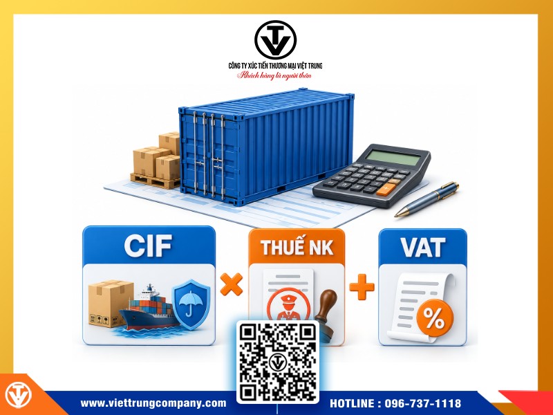 lam sao tinh truoc chi phi nhap khau nguyen container