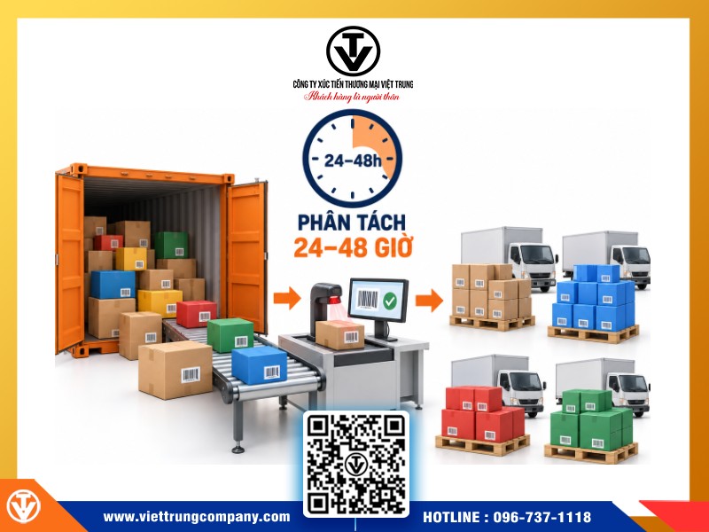 vi sao hang ghep container thuong cham hon