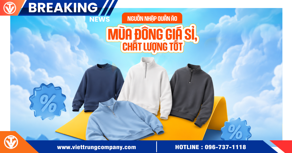 Nguồn nhập quần áo mùa đông giá sỉ, chất lượng tốt