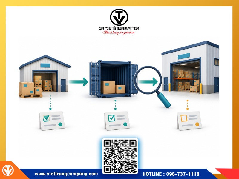 hang bi that lac trong qua trinh ghep container
