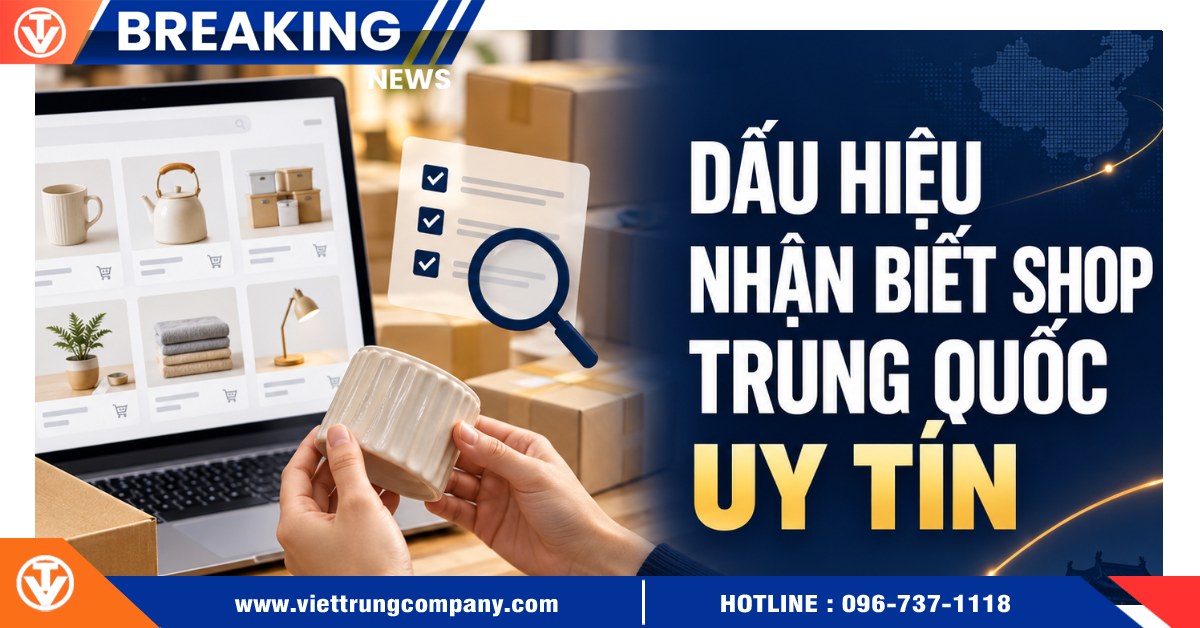 Những dấu hiệu nhận biết shop Trung Quốc uy tín là gì?