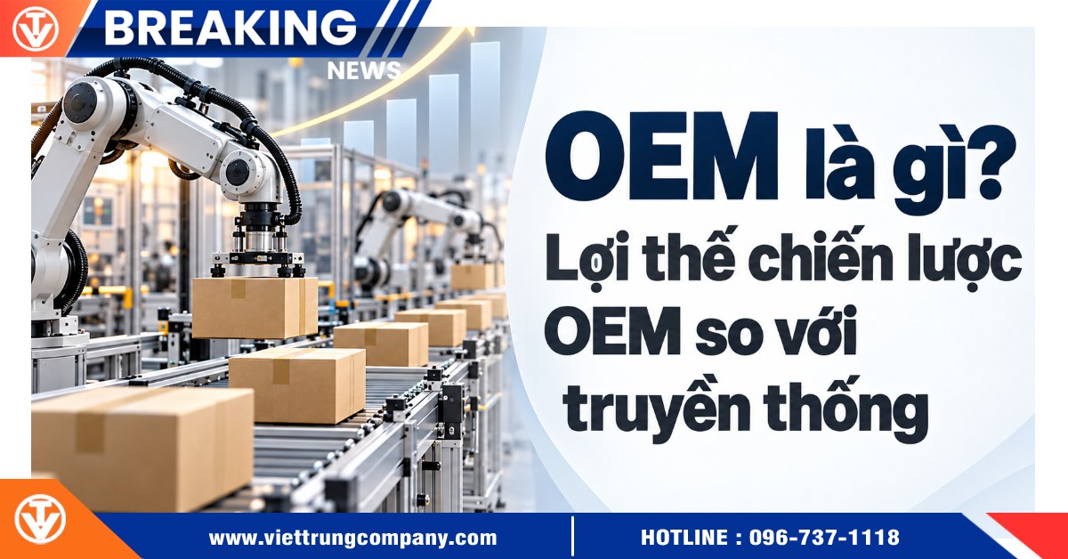 OEM là gì? Lợi thế OEM so với nhập hàng truyền thống