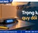 Trọng lượng quy đổi là gì? Ý nghĩa và cách tính chuẩn