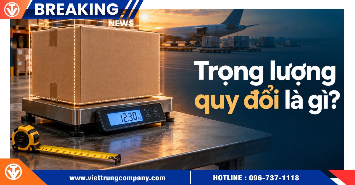 Trọng lượng quy đổi là gì? Ý nghĩa và cách tính chuẩn